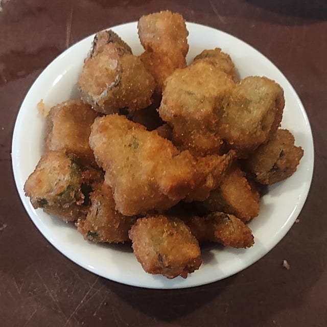 Fried Okra.
