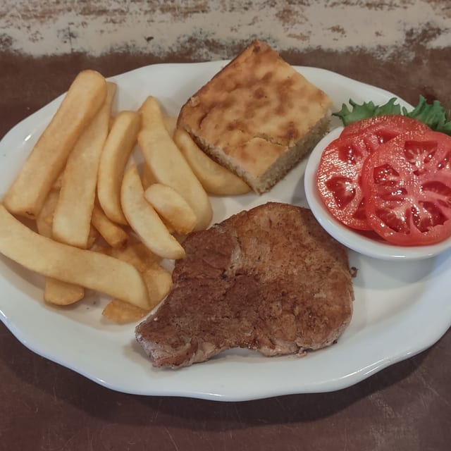 Pork Ribeye Steak.