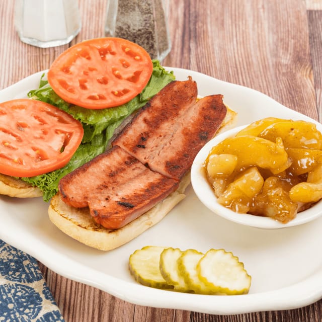 Smoked Sausage Samwich.