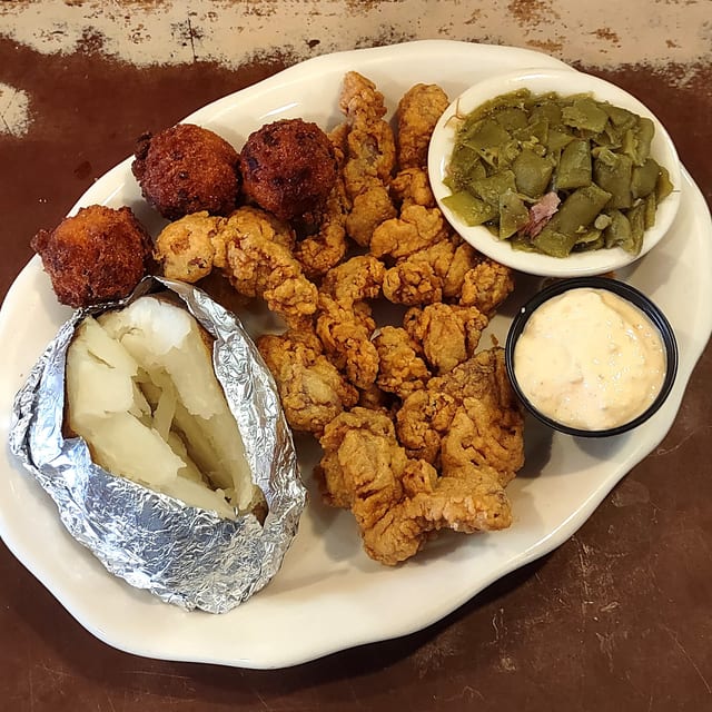 Chicken Gizzard Dinner.