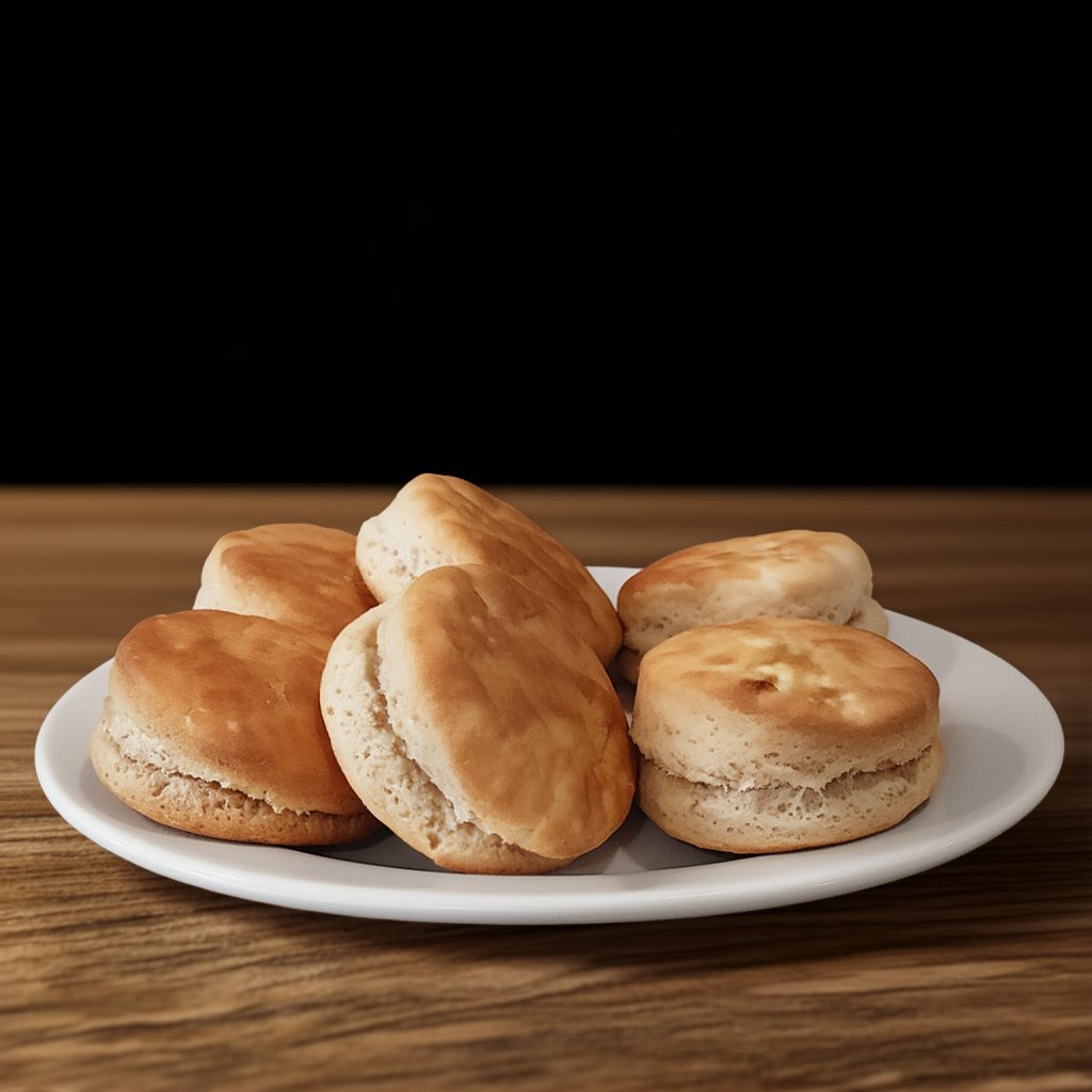 SIX Biskets, Cornbread, or Breadsticks.